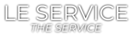 LE SERVICE THE SERVICE